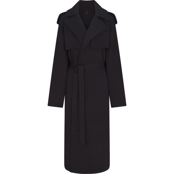 Skims Boyfriend Fleece Trench Coat NEW NWT - Picture 4 of 7